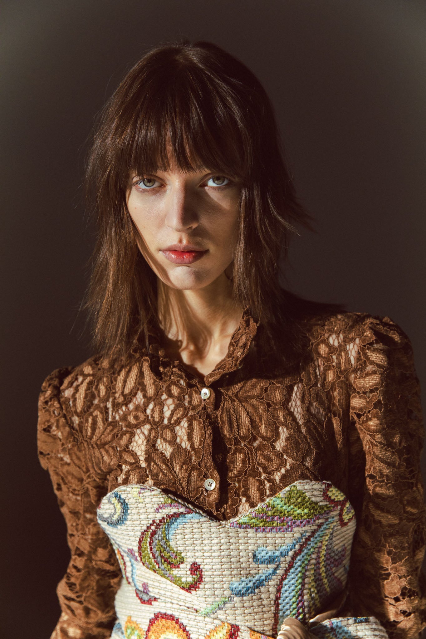 Top jacquard