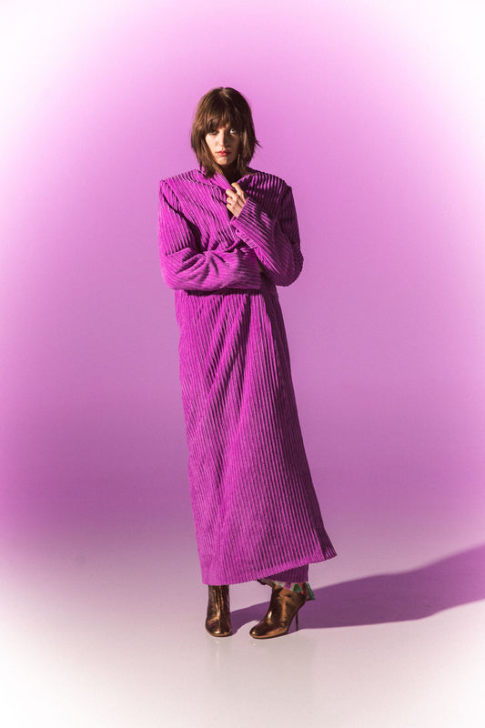 Cappotto in velluto