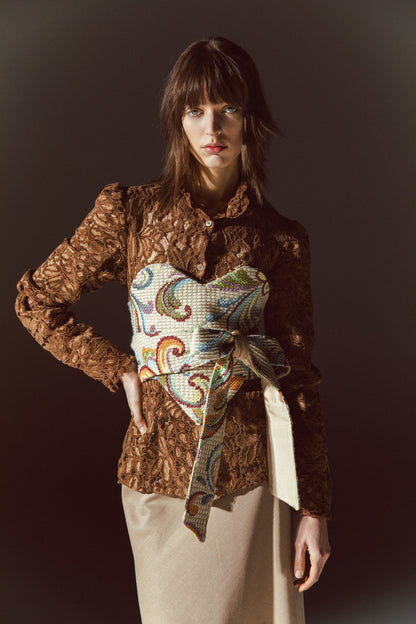 Top jacquard