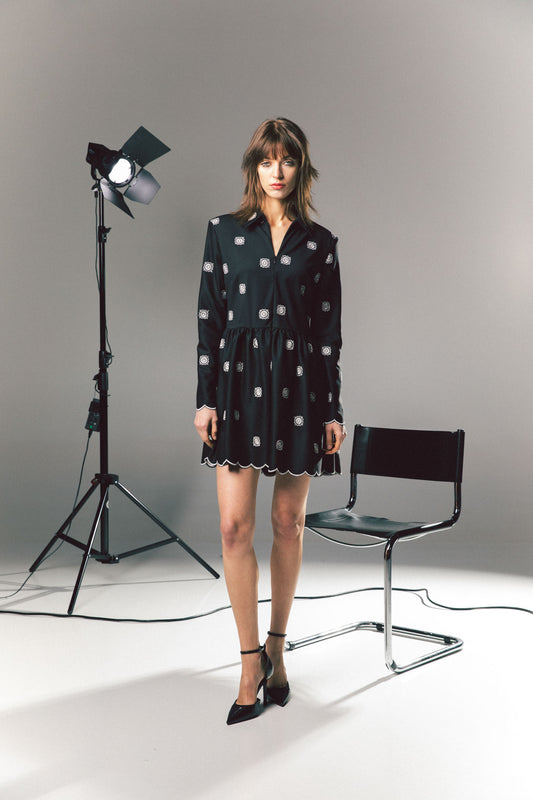Jacquard dress