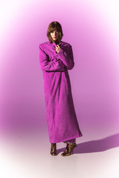 Cappotto in velluto