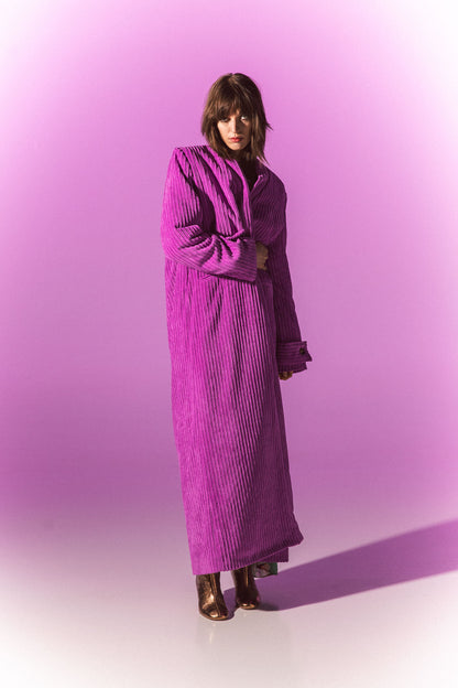 Cappotto in velluto