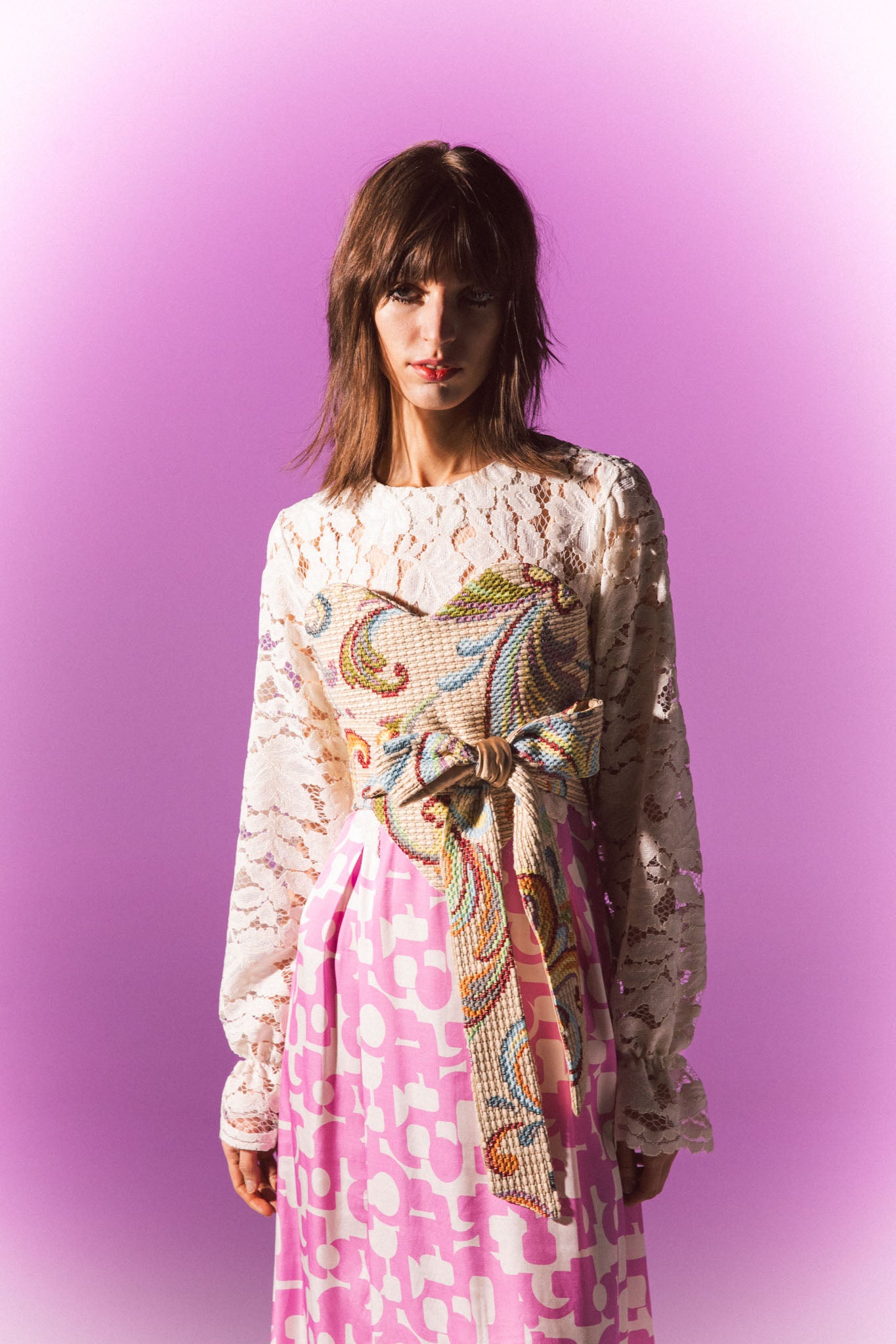 Jacquard dress