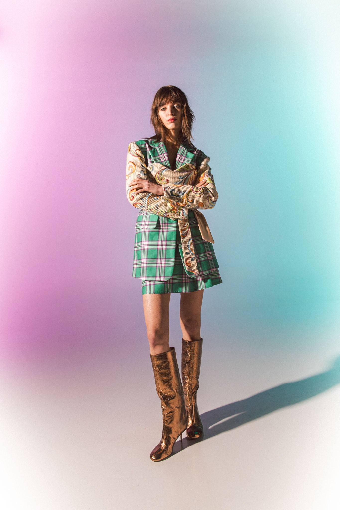 Jacquard dress